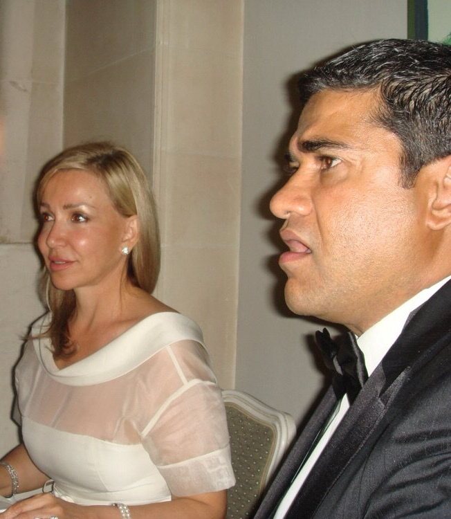 Jan Wallace and Andy (Amin) Lakha